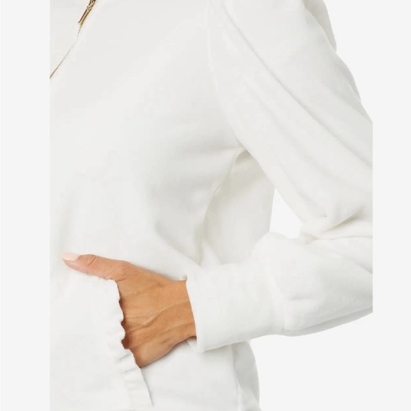 Illy Pulitzer Cabello Fleece Zip Up- wore once Size M - Picture 3 of 7